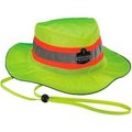 Ergodyne 12595 ChillIts 8935MF Evaporative Headwear HiVis Ranger Hat wMF, Lime, LXL 12595